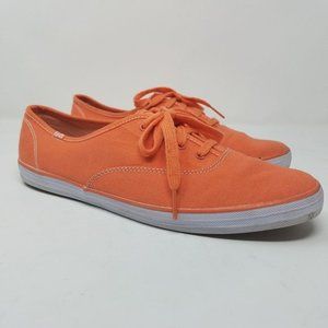 KEDS Seasonal Solids Coral Sneakers- Size 10